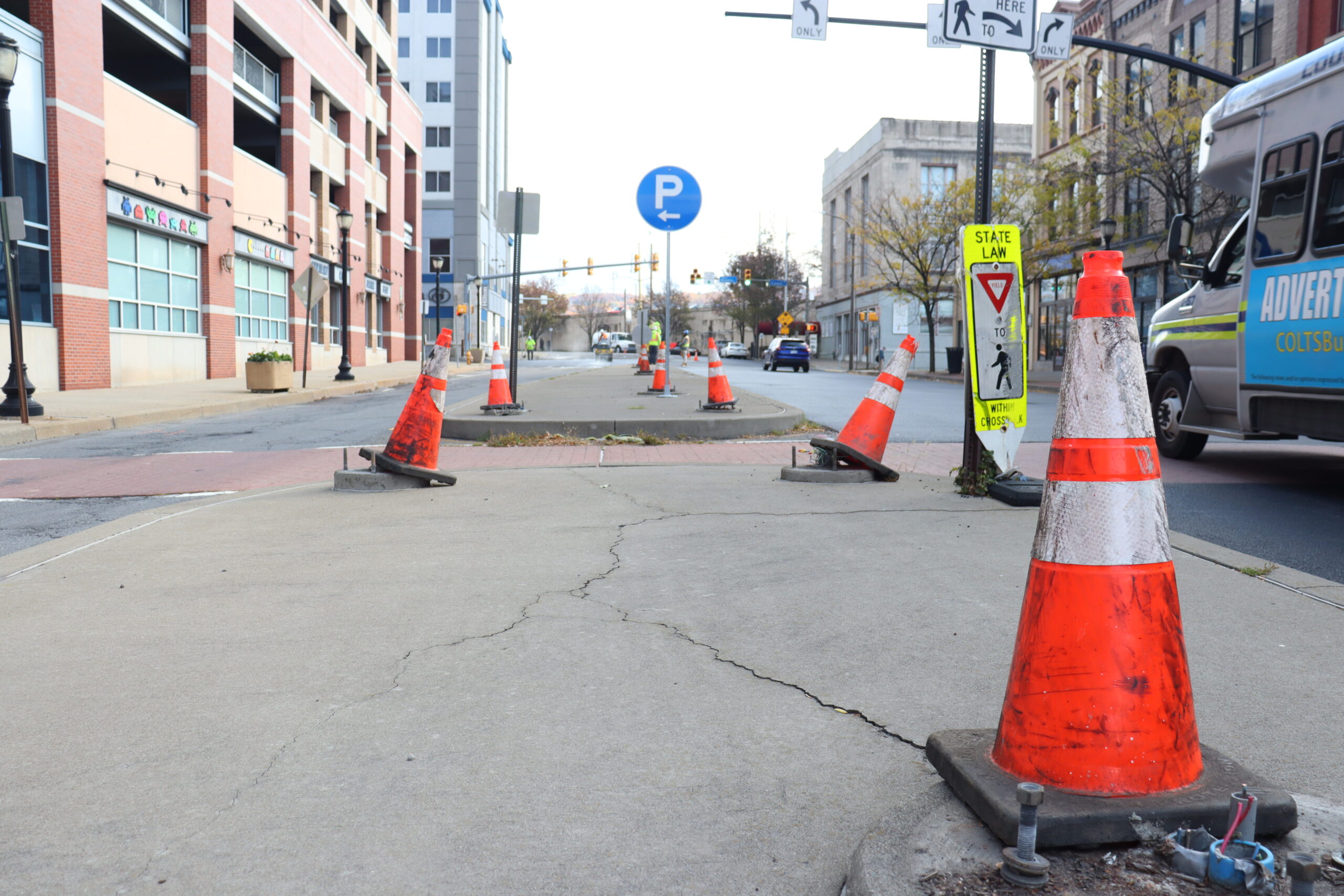 Paving on Lackawanna Avenue