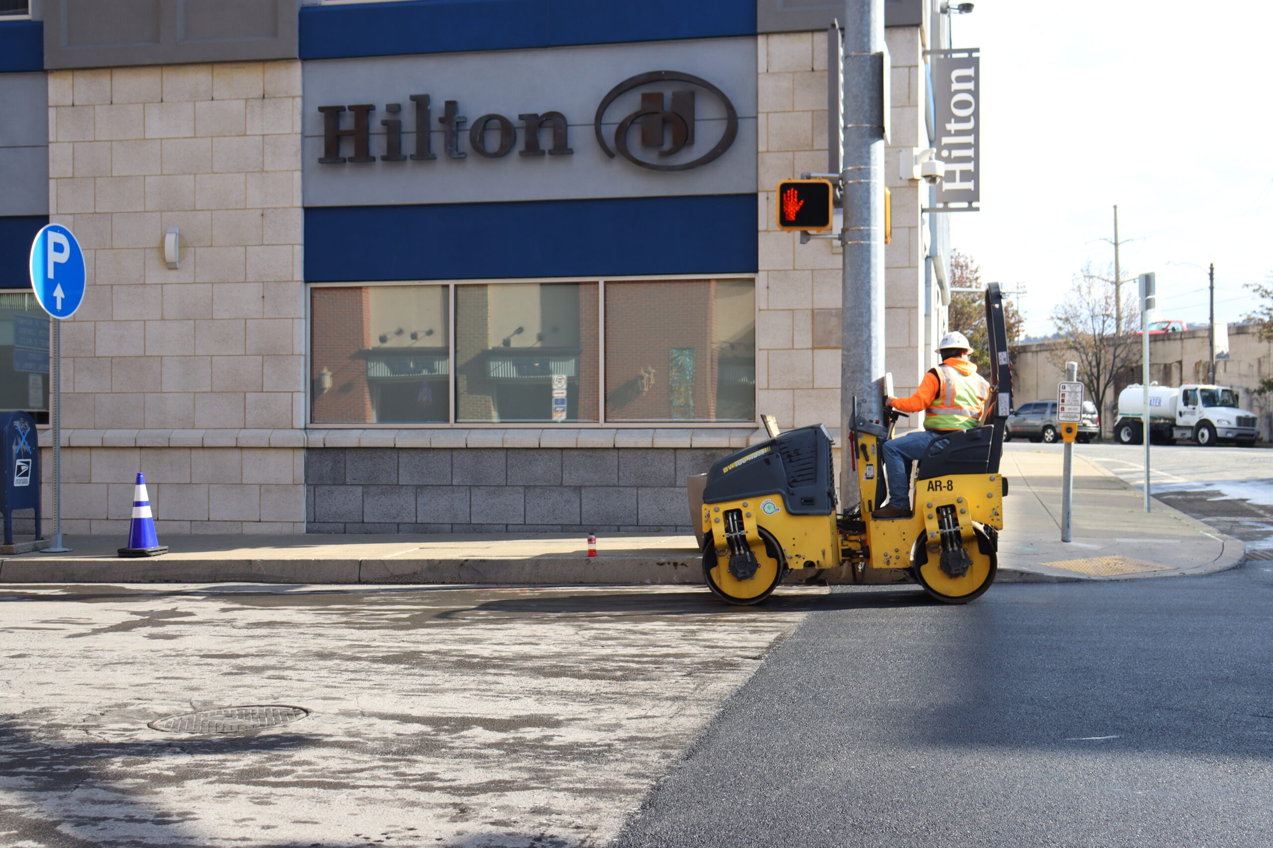 Third Perspective of Paving on Lackawanna Avenue