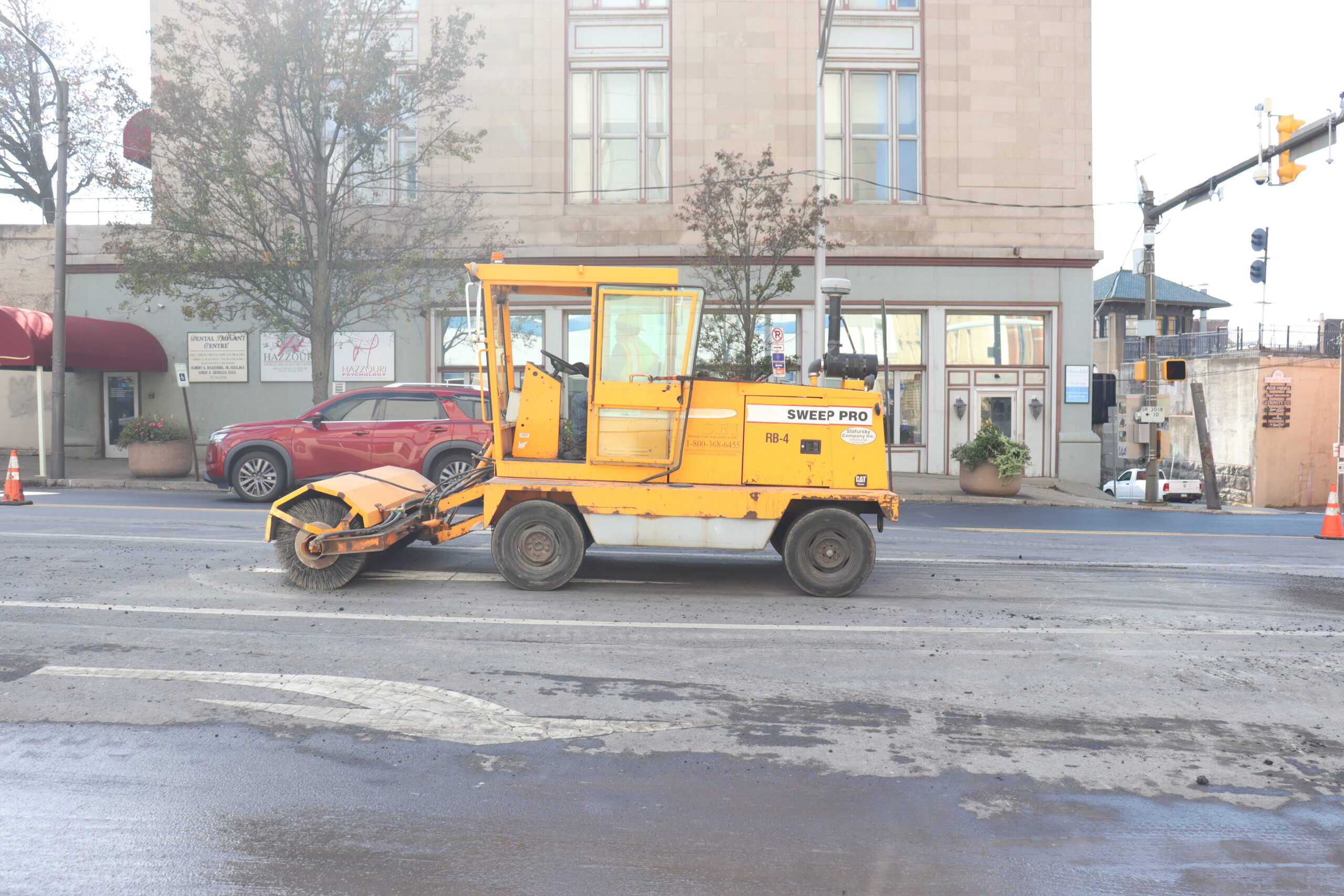 Fifth Perspective of Paving on Lackawanna Avenue