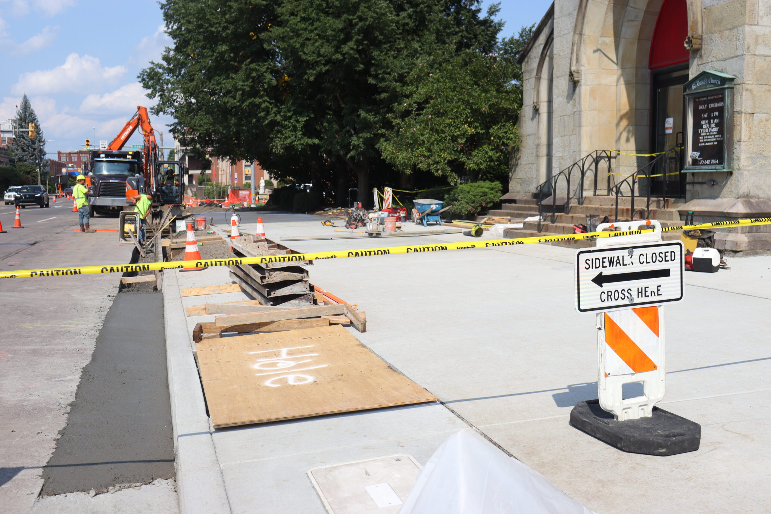 Wyoming Avenue Streetscape