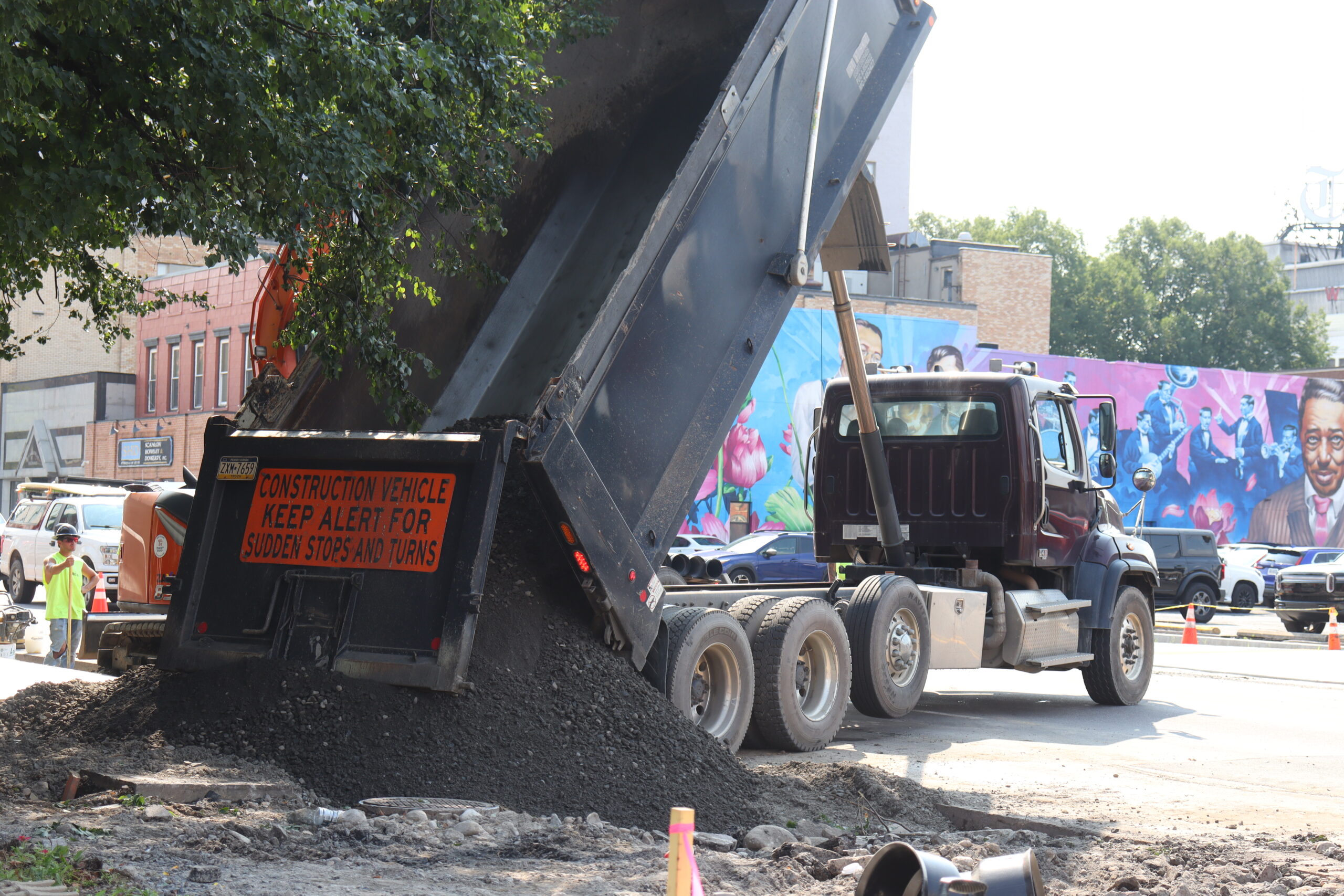 Third view of Wyoming Avenue Streetscape Work
