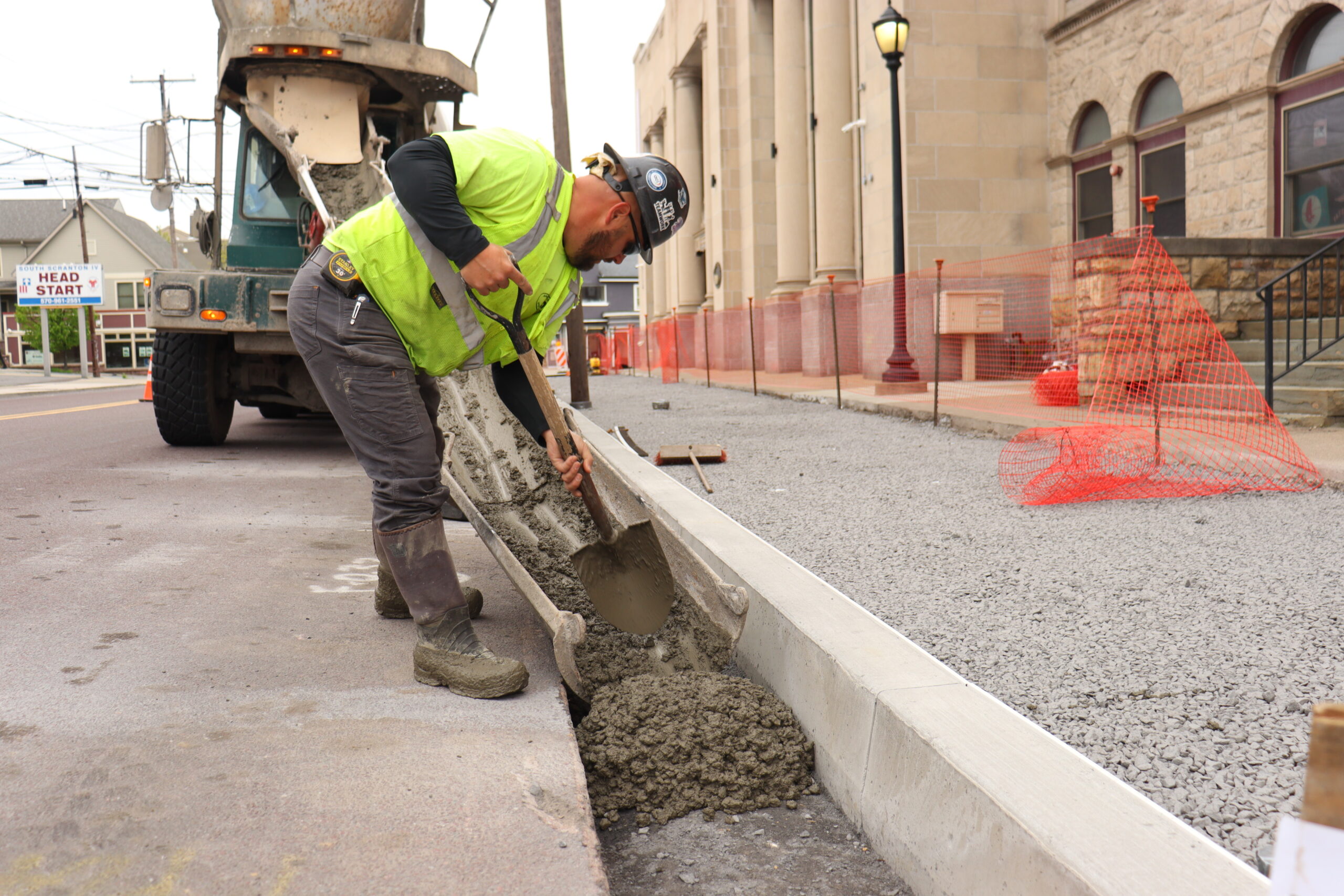 Third view of Sidewalk Paving on Cedar Avenue
