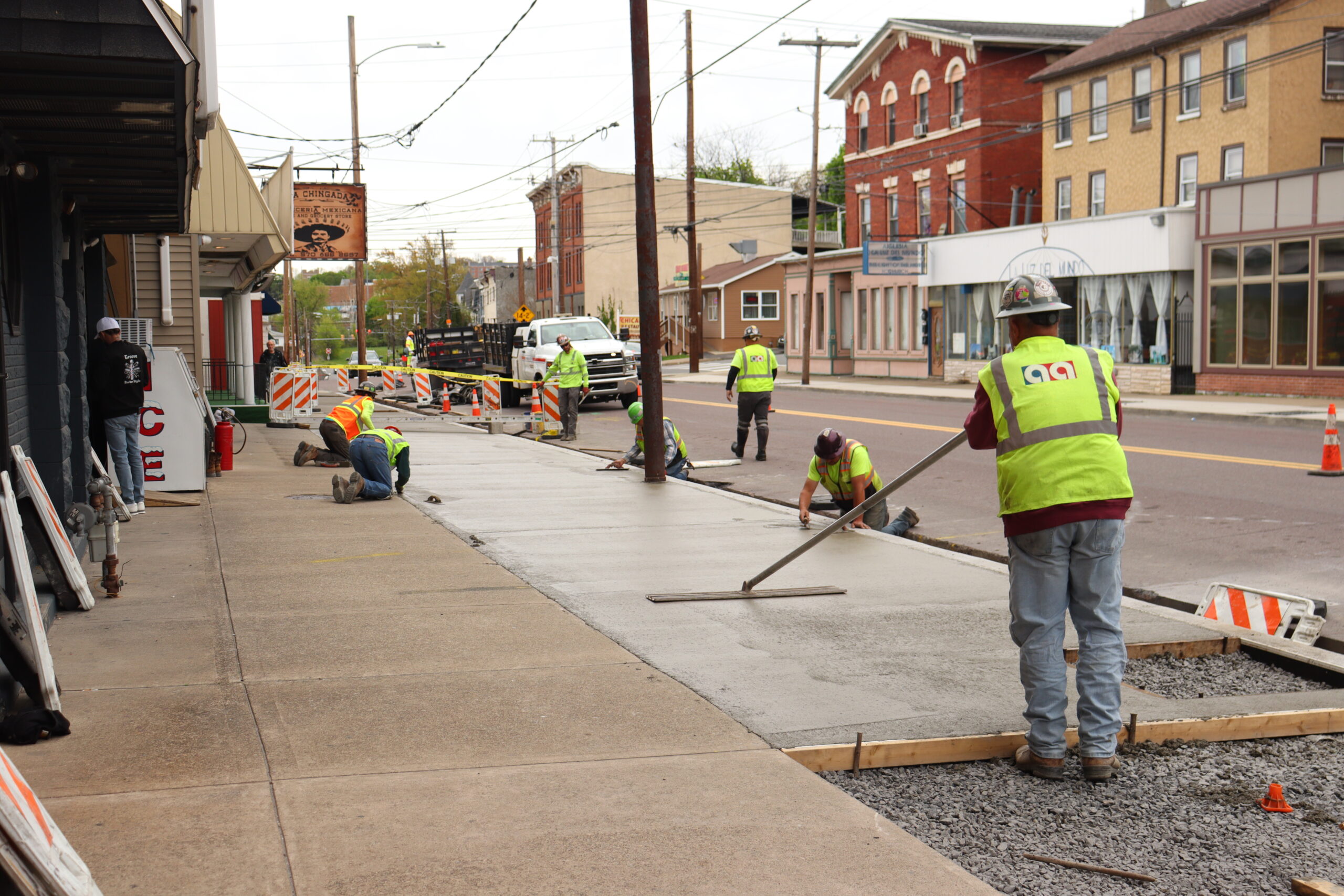 Fifth view of Sidewalk Paving on Cedar Avenue