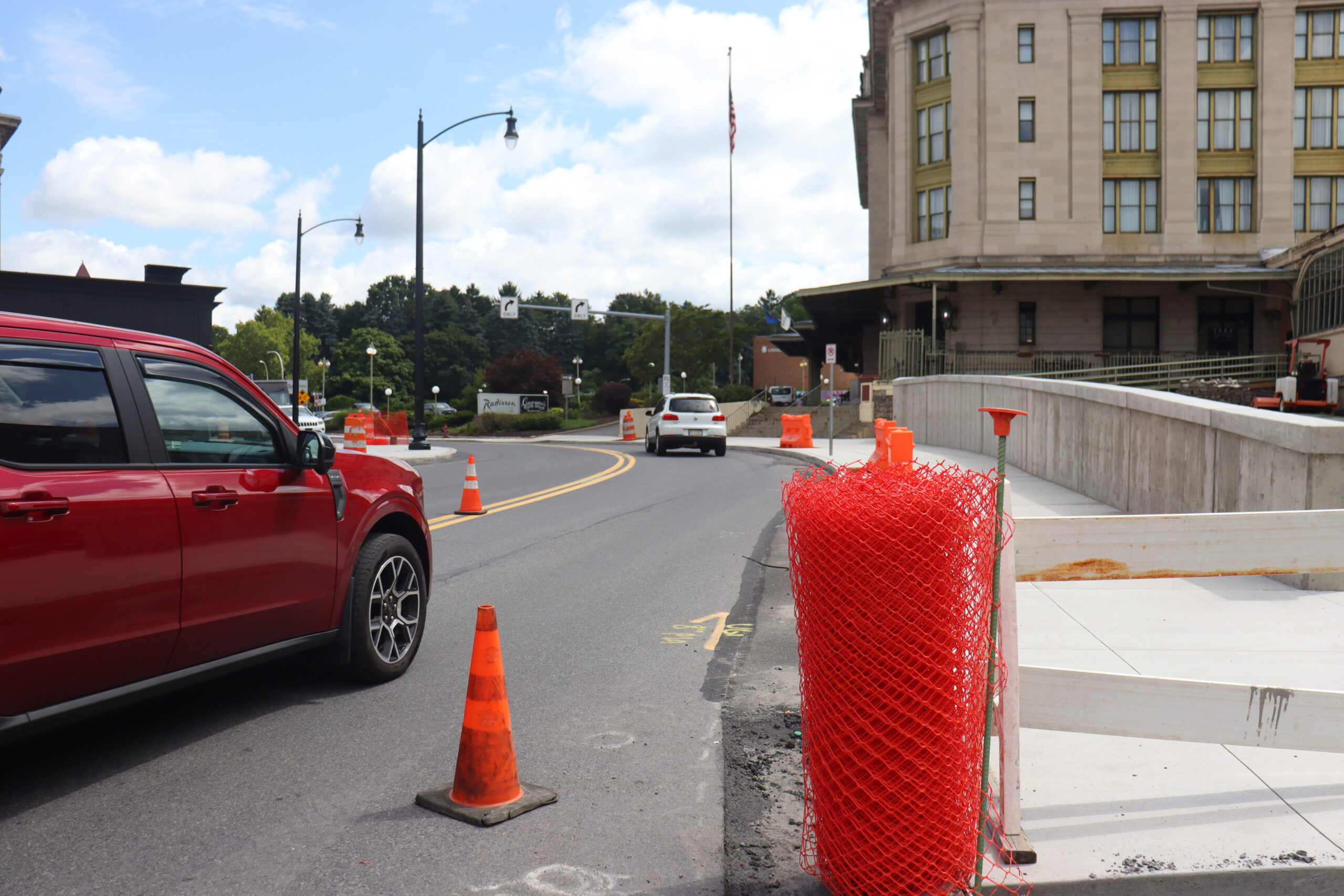 Work on Lackawanna Avenue