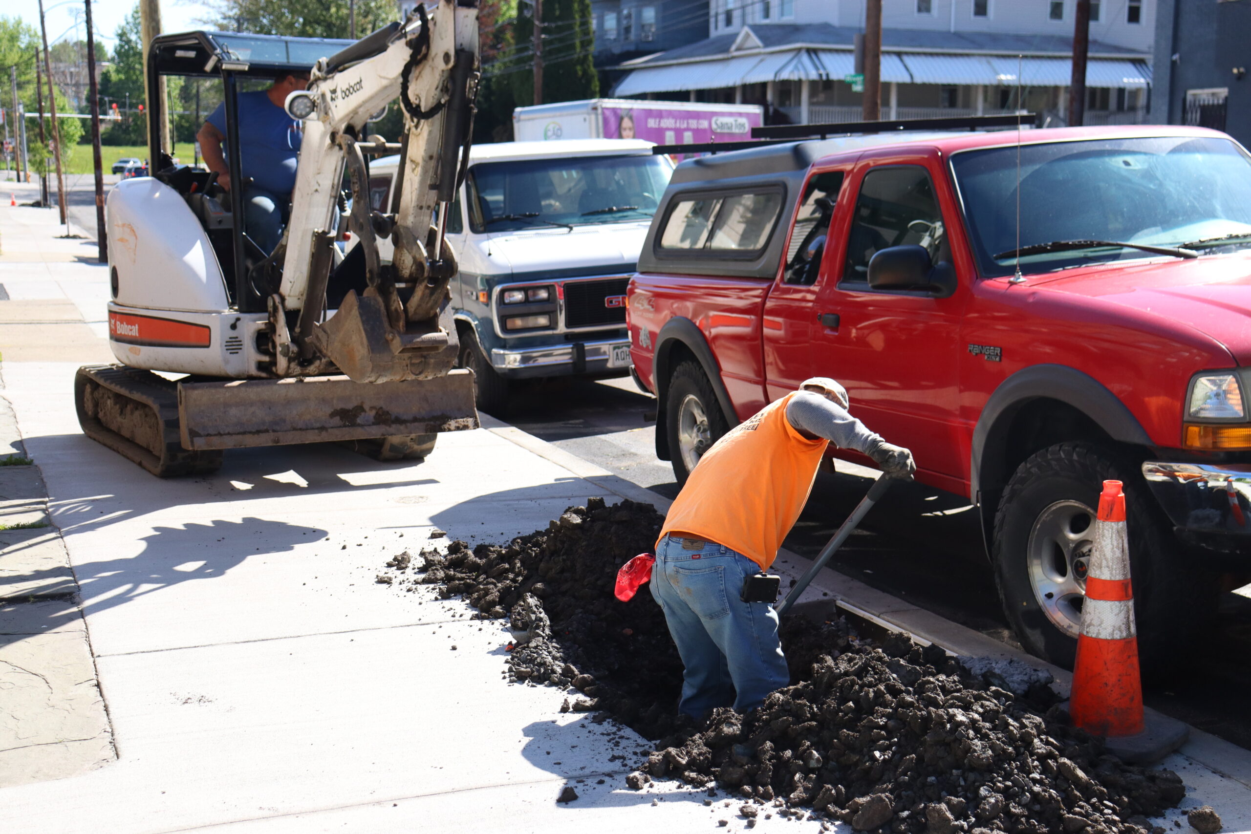 Tree Planting on Cedar Avenue