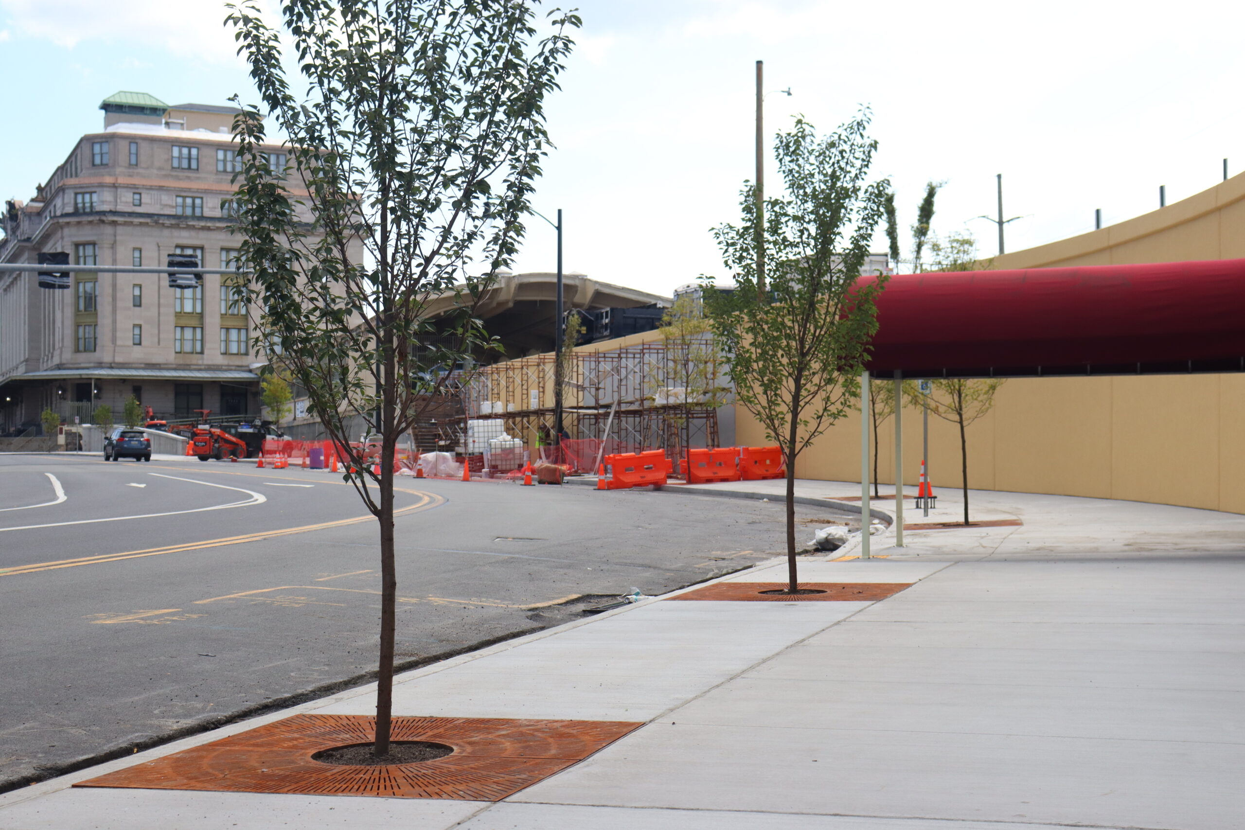 Work on Lackawanna Avenue