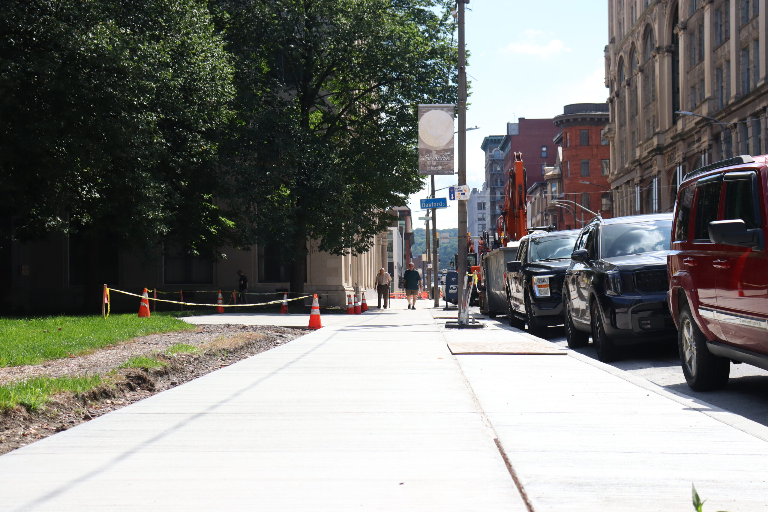 Third view of Work on Biden Street