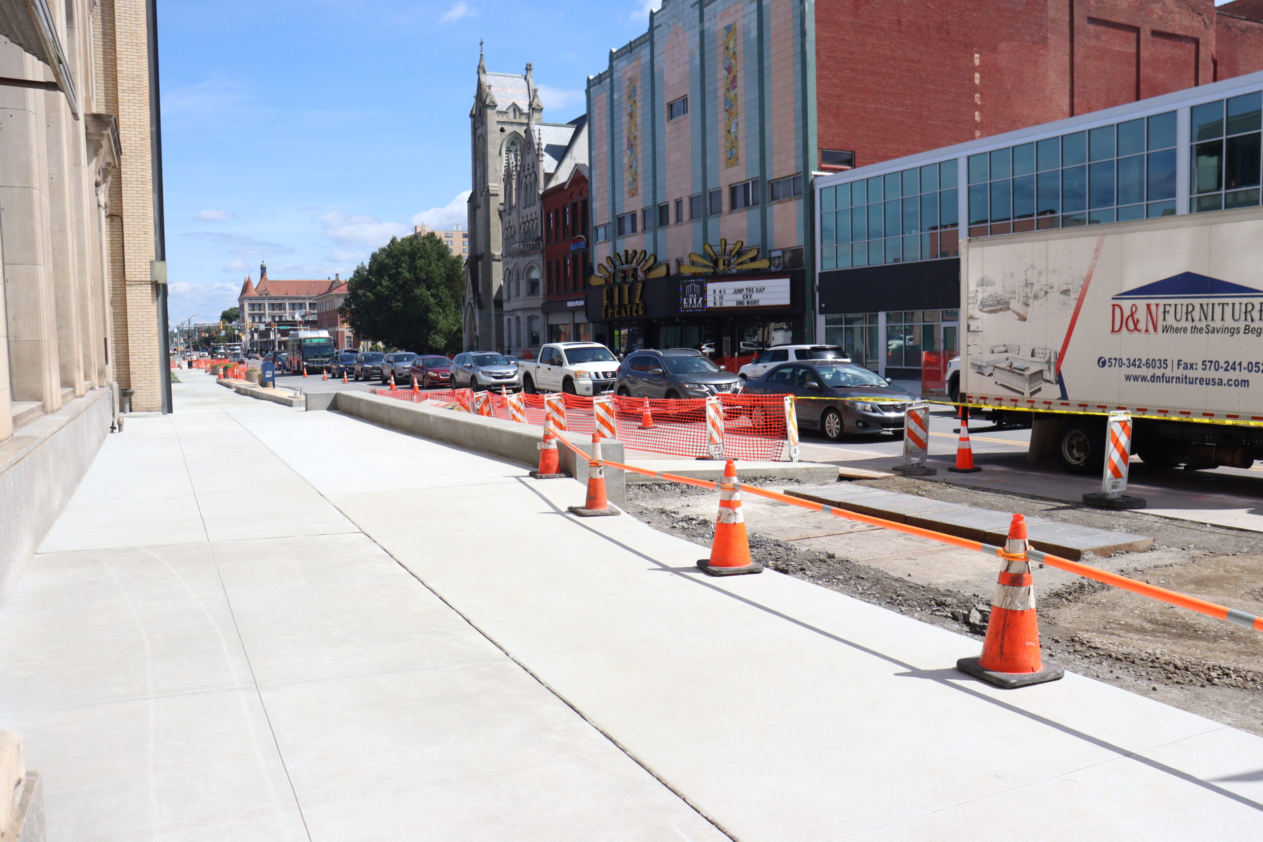 Wyoming Avenue Streetscape Work