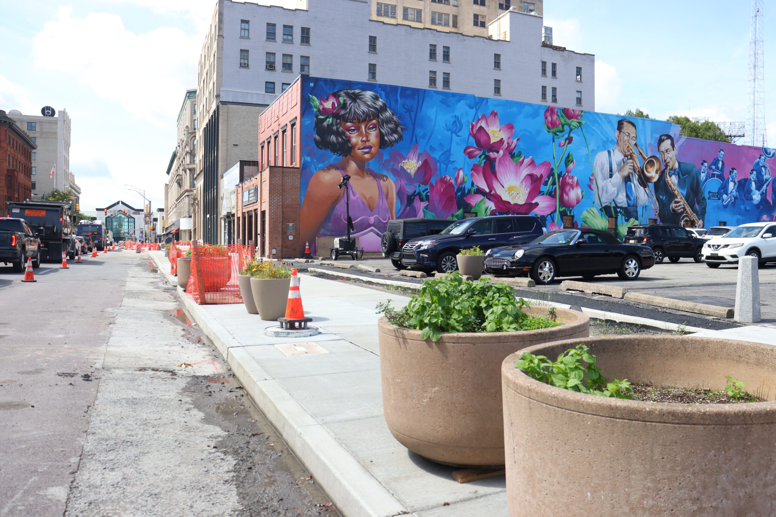 Second view of Wyoming Avenue Streetscape Work