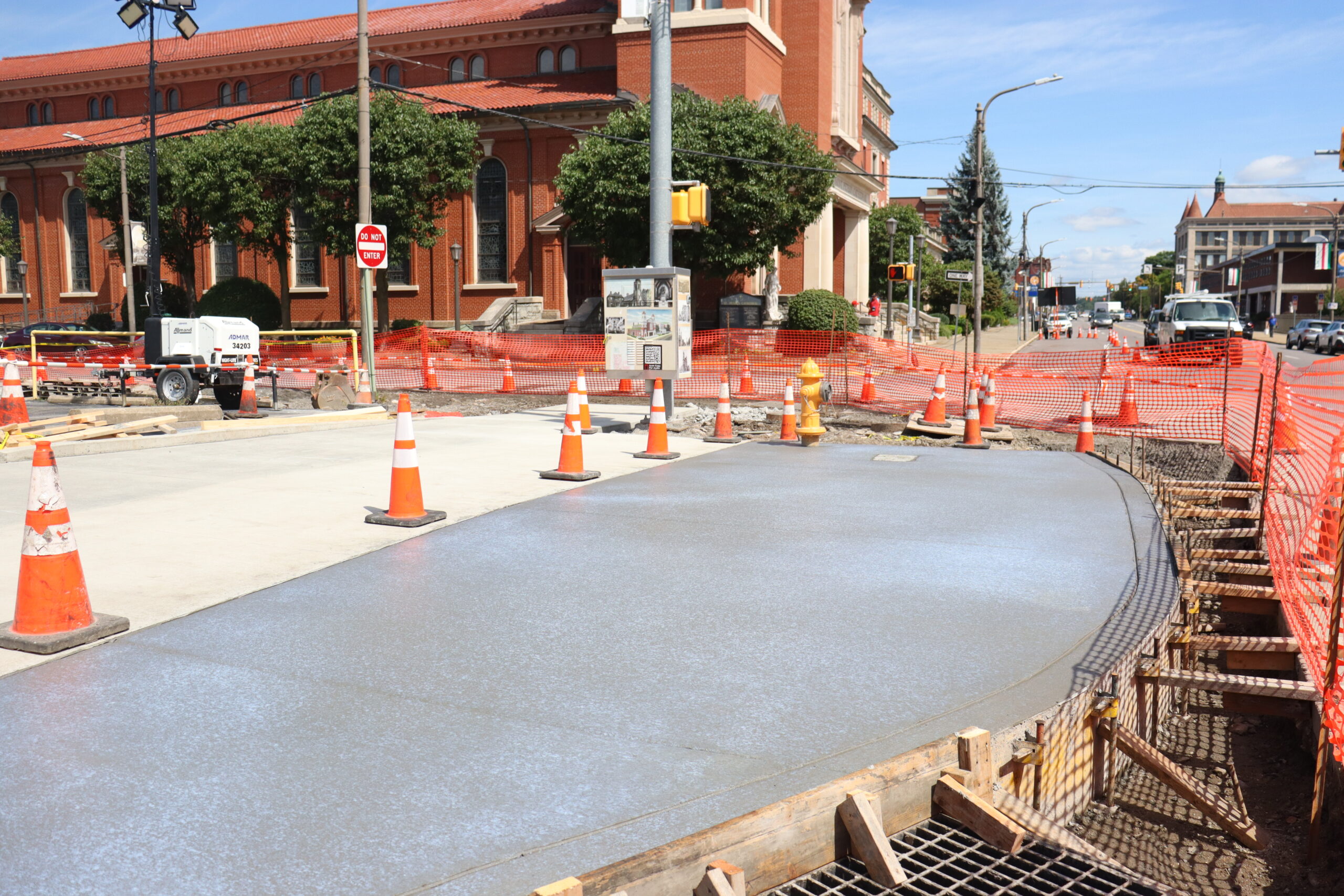 Fourth view of Wyoming Avenue Streetscape Work