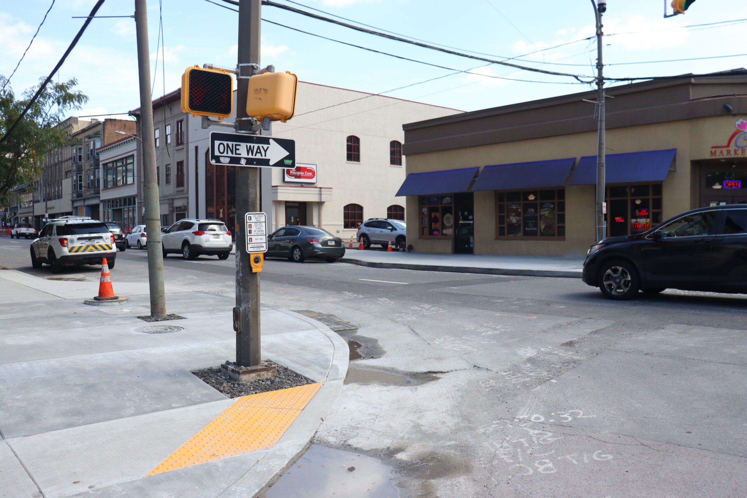 Work On Adams Avenue