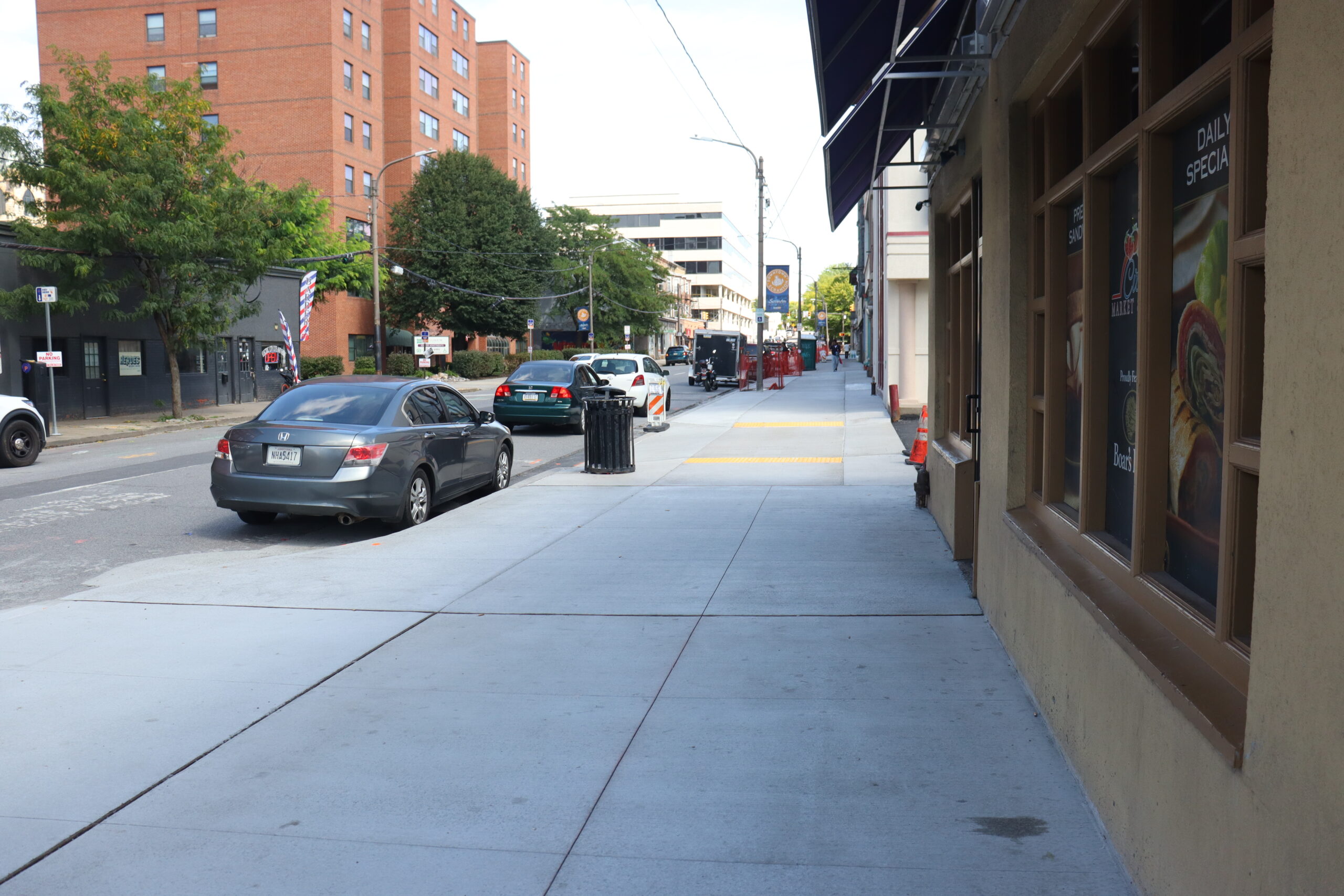 Second view of Work on Adams Avenue